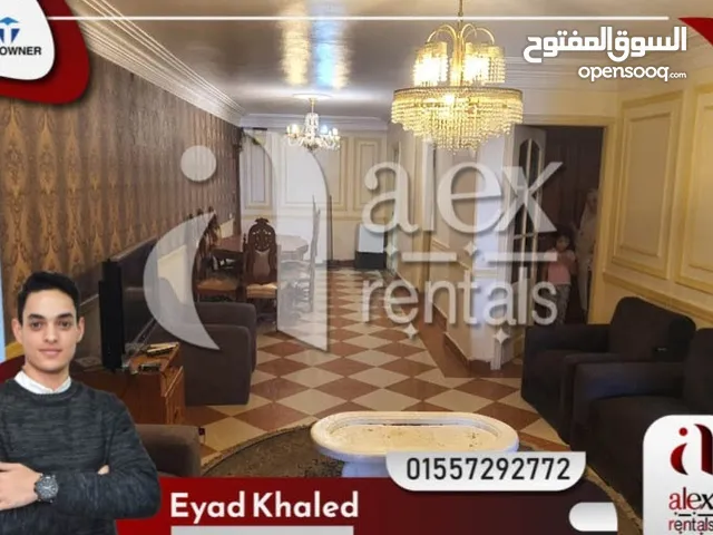 شقة للايجار مفروش 150 م سيدي بشر شارع محمد نجيب