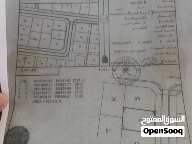 ارض سكنية في منطقة الباسط ولاية بركاء قرب البحر وقريبه من السوق