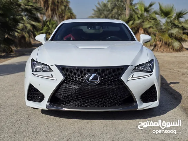 2015 Lexus RC F-sport V8 39000 km only