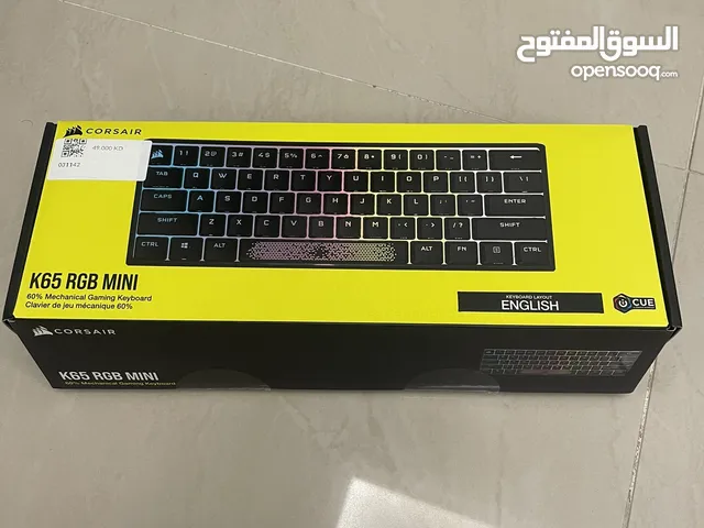 للبيع كبيورد Corsair K65 RGB MINI 60% Mechanical Wired Gaming Keyboard