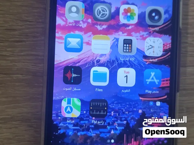 هاتف شبيه الايفون 17 الهاتف مستخدم أسبوعين فقط له كبسة جانبية ل الكاميرا لا يوجد خدوش السعر 180