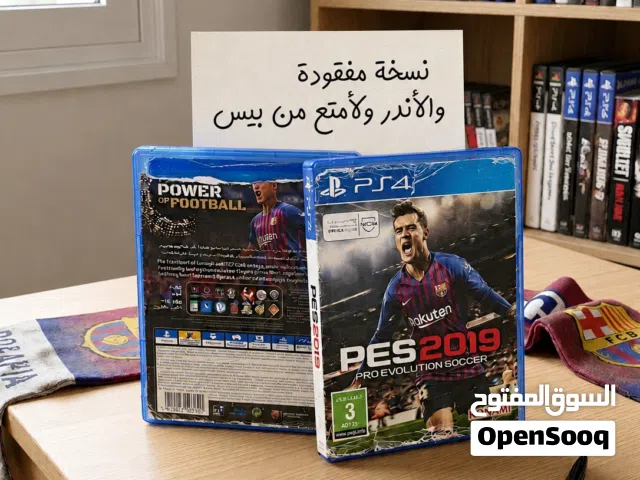 لعبة PES 19 النسخة العربية الأصلية - (شبه جديد)