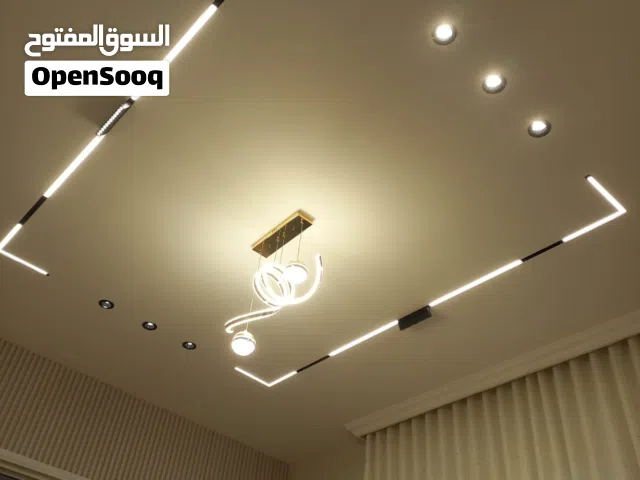 معلم ديكورات (بي في سي، جبس مبورد، بديل لخشب، بديل الرخام لجميع ديكورات)