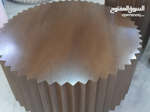 طاولات وسط خشب ودهان الون اختياري حسب الطلب تفصيل جميع المقاسات ديكور شاشه جميع المقاسات