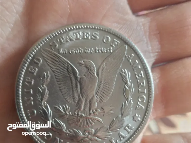 دولار مورغان أميركي سنة 1885 سك (طباعة) San francisco (فضة) قابل للتفاوض