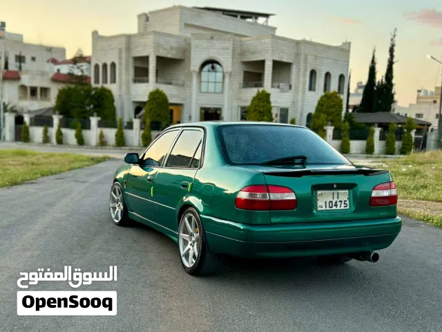 جنط 17 فوزن راكب ع سيارة تويوتا كورولا 1998 للبيع او للبدل