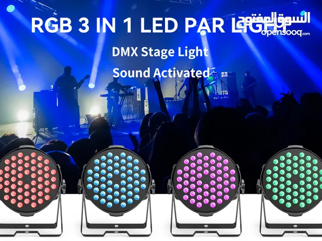 اضاءة حفالات ومناسبات (باركان) 54X3w Led Par Can Stage Light