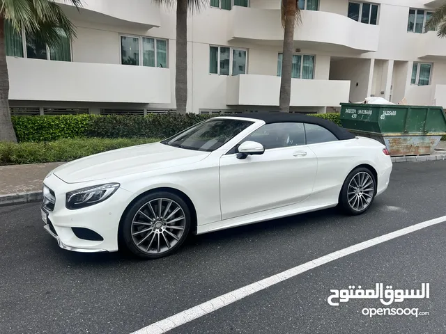 Mercedes convertible S500 2017