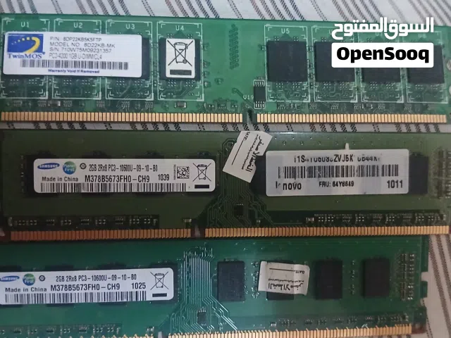2x4gb ddr3  1x514 ddr2