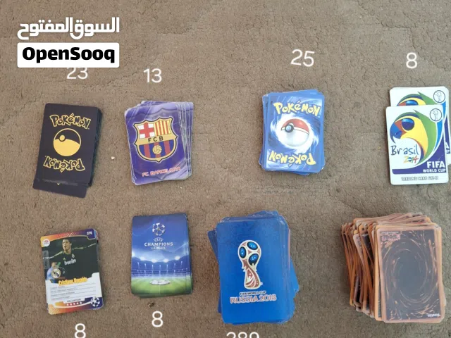 بطاقات  لاعبين و بوكيمون