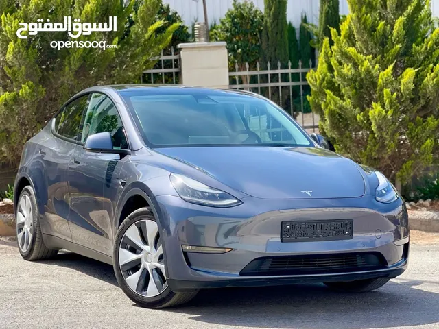 TESLA MODEL Y 2022 LONG RANGE فل اضافات فحص كامل بسعر مناسب Dual Motor