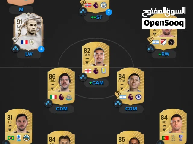 حساب فيفا للبيع و فيه العاب ثانيه