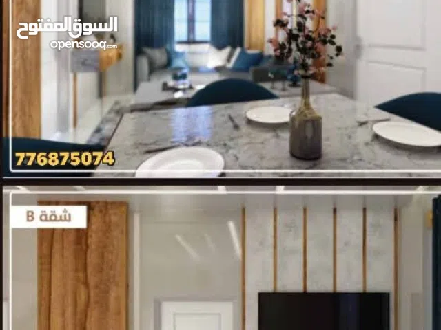 شقه تمليك B للبيع في الاصبحي مساحه157م بسعر91$ موقع راقي ومتميز تشطيب لكس