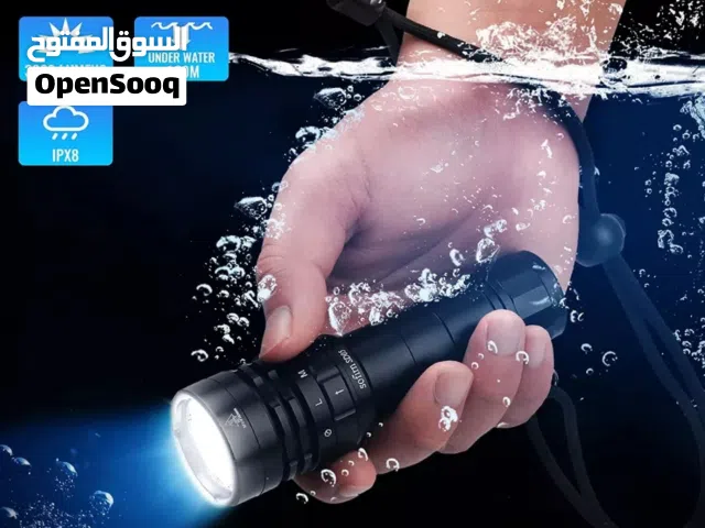 كشاف غوص 100 متر تحت الماء بقوه 3000 شمعه