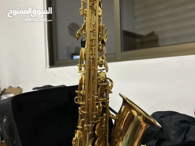 Alto saxophone used only 1 time without reeds التو ستكسبون مستعمل مره فقط بدون الريدز