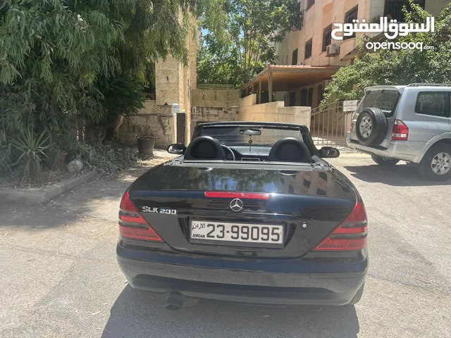 مرسيدس slk200 للبيع او البدل