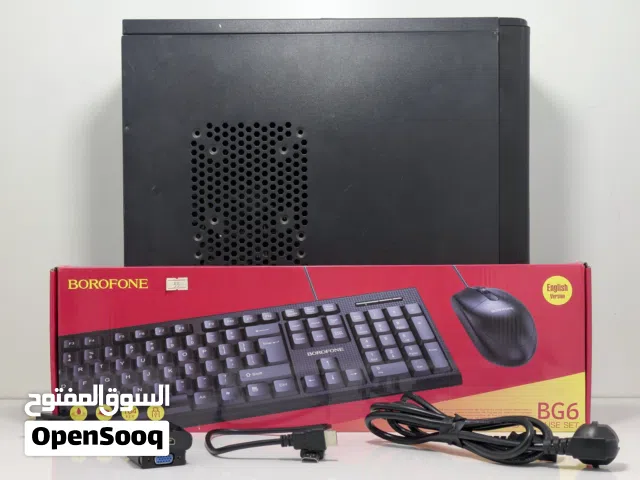 تجميعة i5 4590s مع r7 350x OME 4GB  مع جميع الملحقات و مع ضمان 3 ايام اقرا الوصف