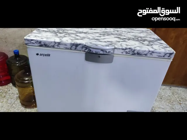 مجمدة مستعملة نظيفة وشغالة وماداخل بيها تصليح ارجيليك تركي