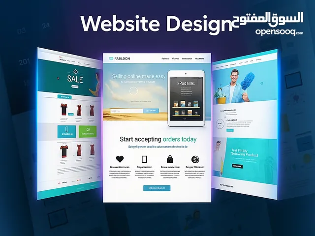 خدمات بناء مواقع الكترونية ومتاجر الكترونية