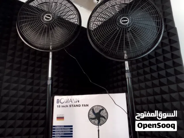وفرنا مروحتين قطعتين عامودي 18 وانج شرط اصلي الماني ارتفاع 125سم