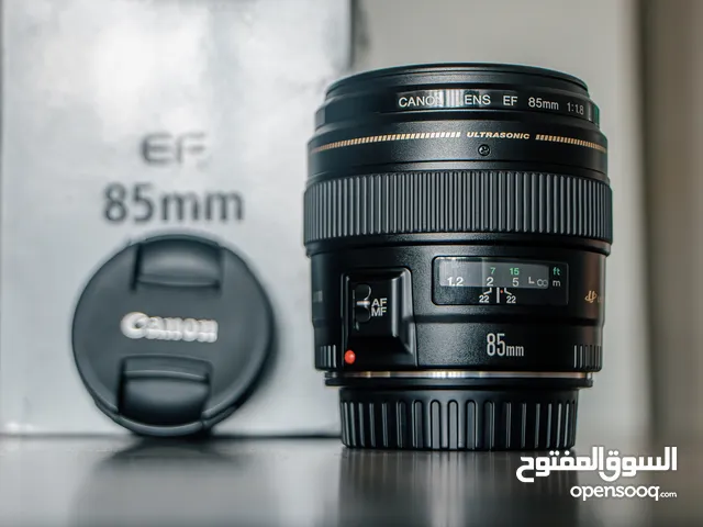 عدسة كانون  اطار ذهبي الغنية عن تعريف EF 85mm f/1.8 اقراء وصف