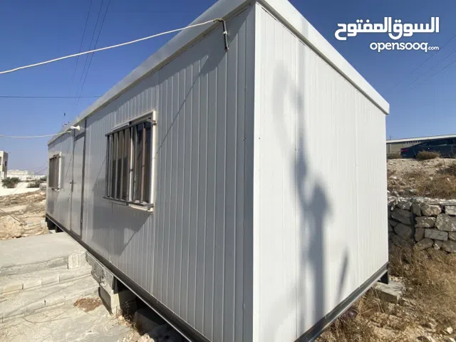 كرفان غرفتين مستعمل  قياس 9 * 3 م