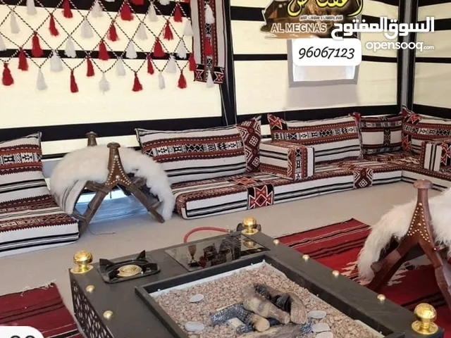 خيام للبيع وجلسات السعودية الراقيه وكل ما يخص  التخيم متوفره لدينا توصل وفالك طيب