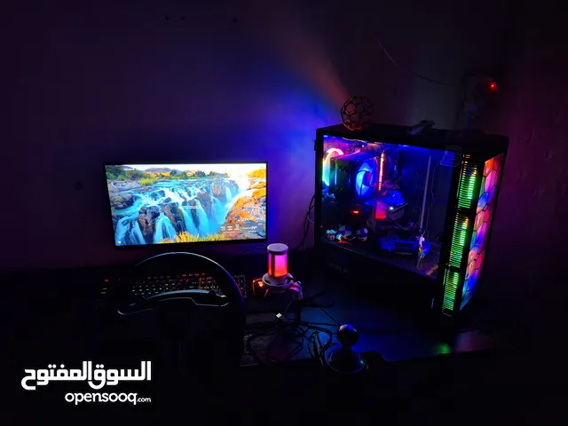 بسم الله ما شاء الله  Computer Gming  نظيف كامل مكمل  معه كلشي