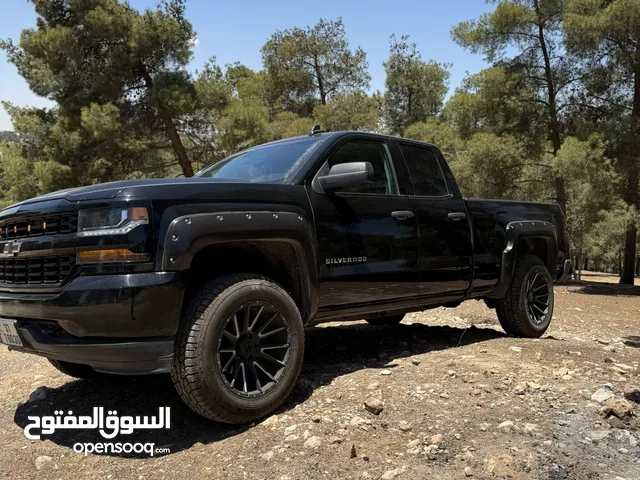 Chevrolet Silverado 2016 – فحص 4 جيد – ترخيص جديد – فل أوبشن – لون أسود