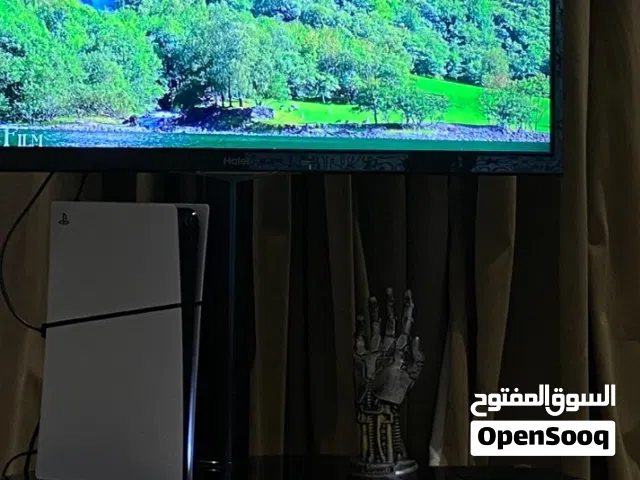 شاشه Haier بالاضافه مسجل ضخم ومسجل LG