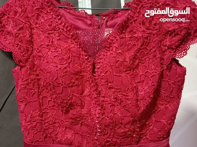 فستان سهره لون خمري