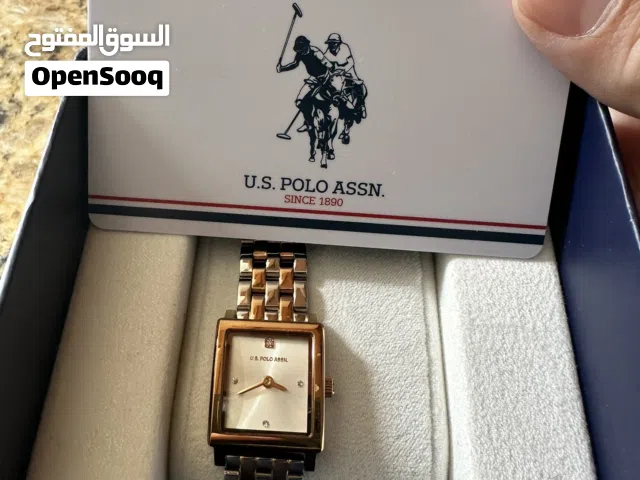 ساعة نسائية U.S. Polo Assn. أصلية - حالة جديدة جدا