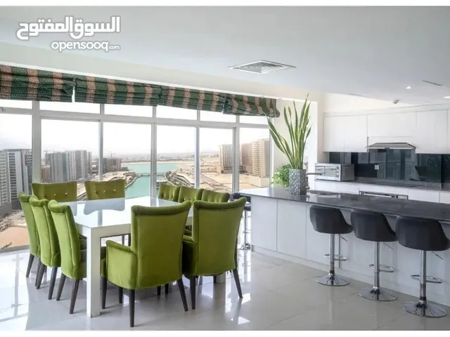 شقة دوبليكس 400م مفروشة من المالك مباشرة البحرين جزر امواج 400SqM furnished Duplex in Amwaj  Bahrain