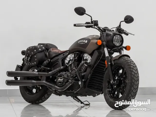 INDIAN Scout Bobber ABS 2018 2,000KM No Accidents بحالة الوكالة Full Accessories