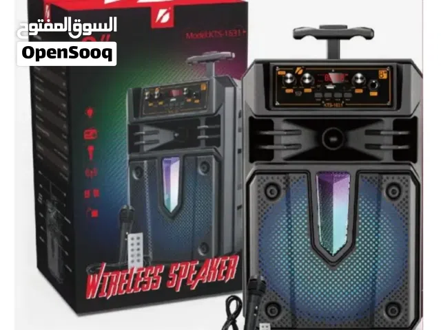 سماعة بلوتوث لاسلكية KTS-1631 – صوت قوي وإضاءة ملونه