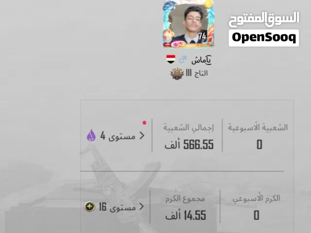 Pubg Accounts and Characters for Sale in Sana'a