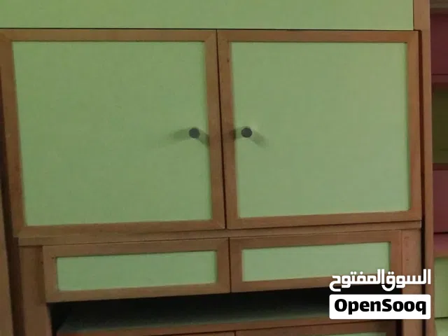 غرفة اطفال متكاملة مميزة  بحجم تخت للمساحات الصغيرة