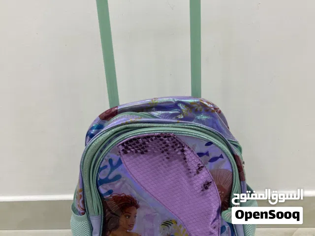 Mermaid backpack suitcase