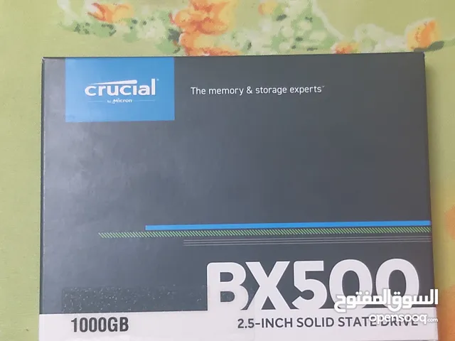 Crucial BX500 SATA 1TB 2.5 INCH SOLID STATE DRIVE, new with original box