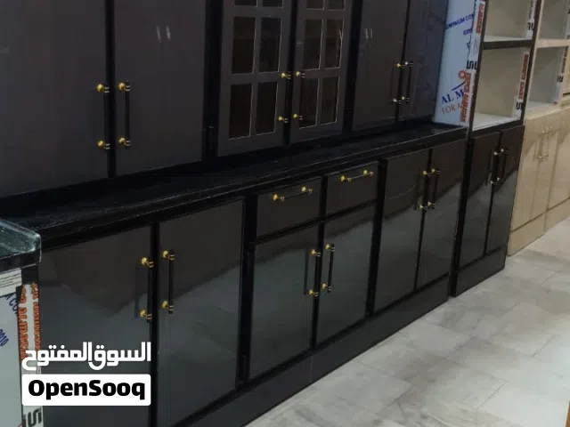 كاونترات شغل مرتب درجى اولى  بوري صيني  قياس ثلاثه متر مبطن مرمر بوري صيني اصلي