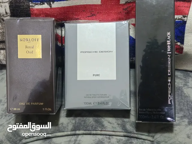 porsche design 180 black and porsche design pure for men and korloff royal oud eau de parfum origina