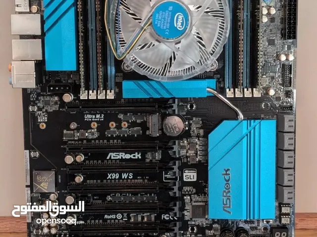 Asrock X99 Motherboard + Intel Xeon E5-2699 + Micron 128gb DDR4 RAM