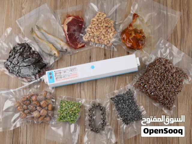 جهاز شفط الهواء و لحام الاكياس حراري يشفط و يفرغ الهواء ويلحم حراري للأكياس و تفريغ الهواء منها
