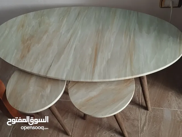 طقم طاولات سيرفس 3 قطع