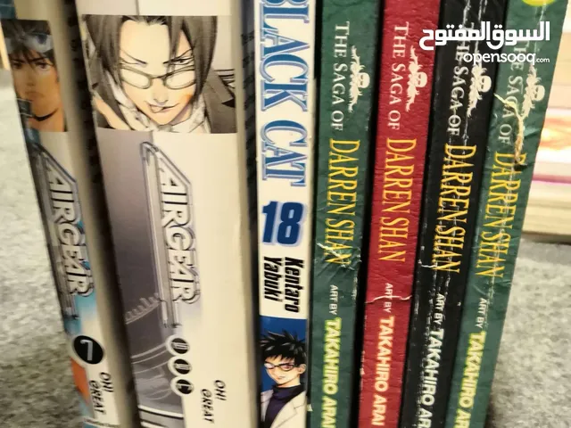 مانغا متنوعة ايرغير، داررين شان، بلاك كات،