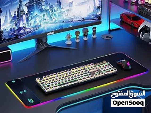 ماوس باد RGB وشاحن لاسلكي للهاتف   مع التوصيل لكل المحافظات