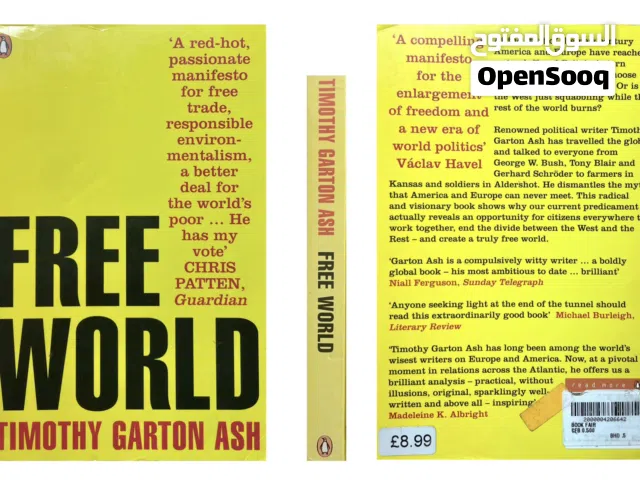 For sale book: Free World  للبيع: كتاب العالم الحر