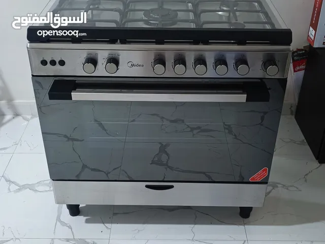 Midea Freestanding Cooker with 5 Italian Gas Burner