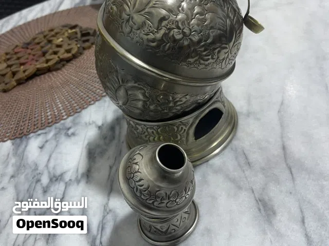 طقم جرات فول نحاس مطلي فضه