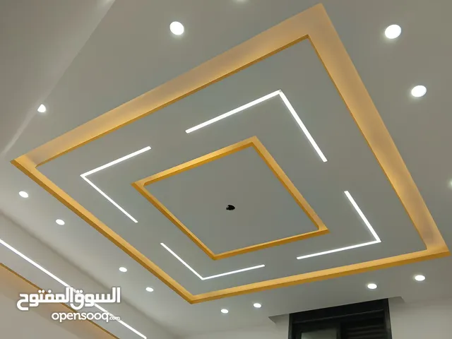 ديكورات جبصين اسقف عزل حواط اسقف ديكورات غرف نوم مطابخ حمامات